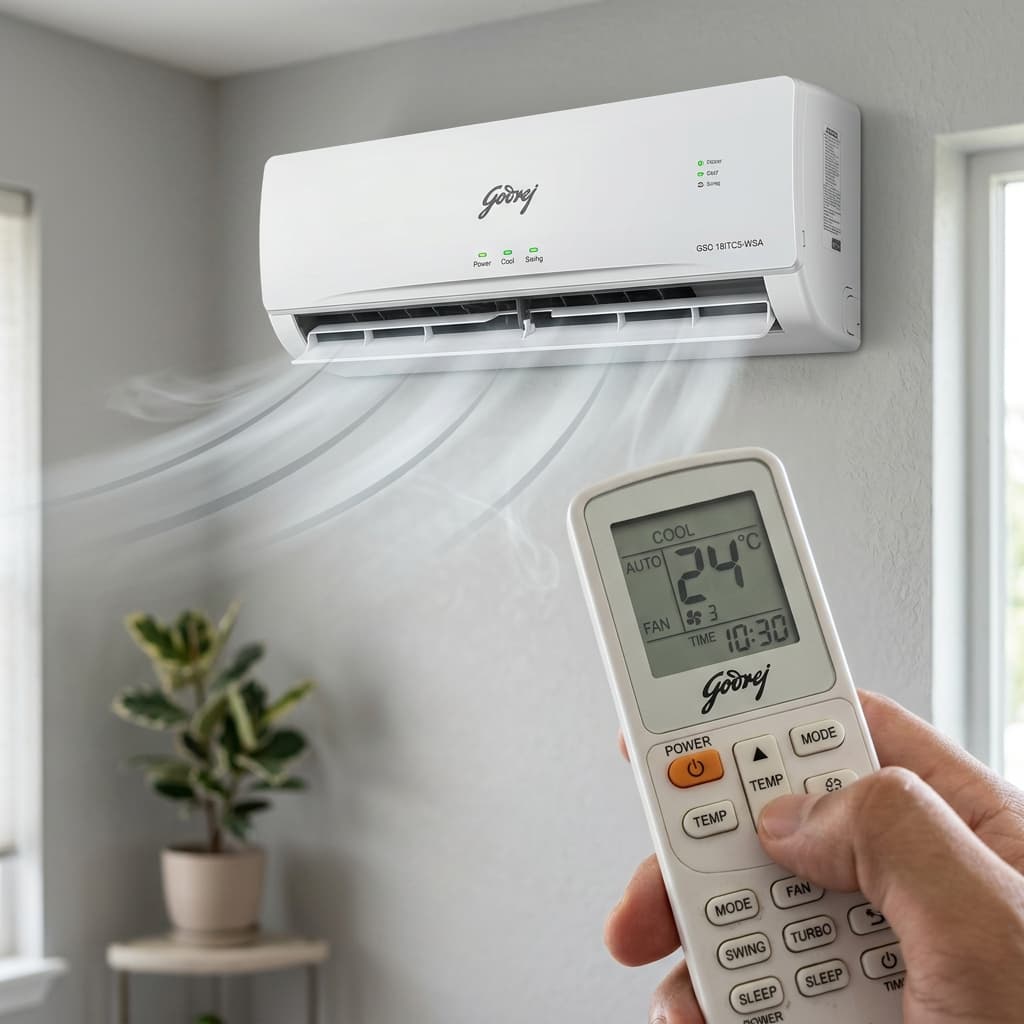 Godrej AC Repair Process