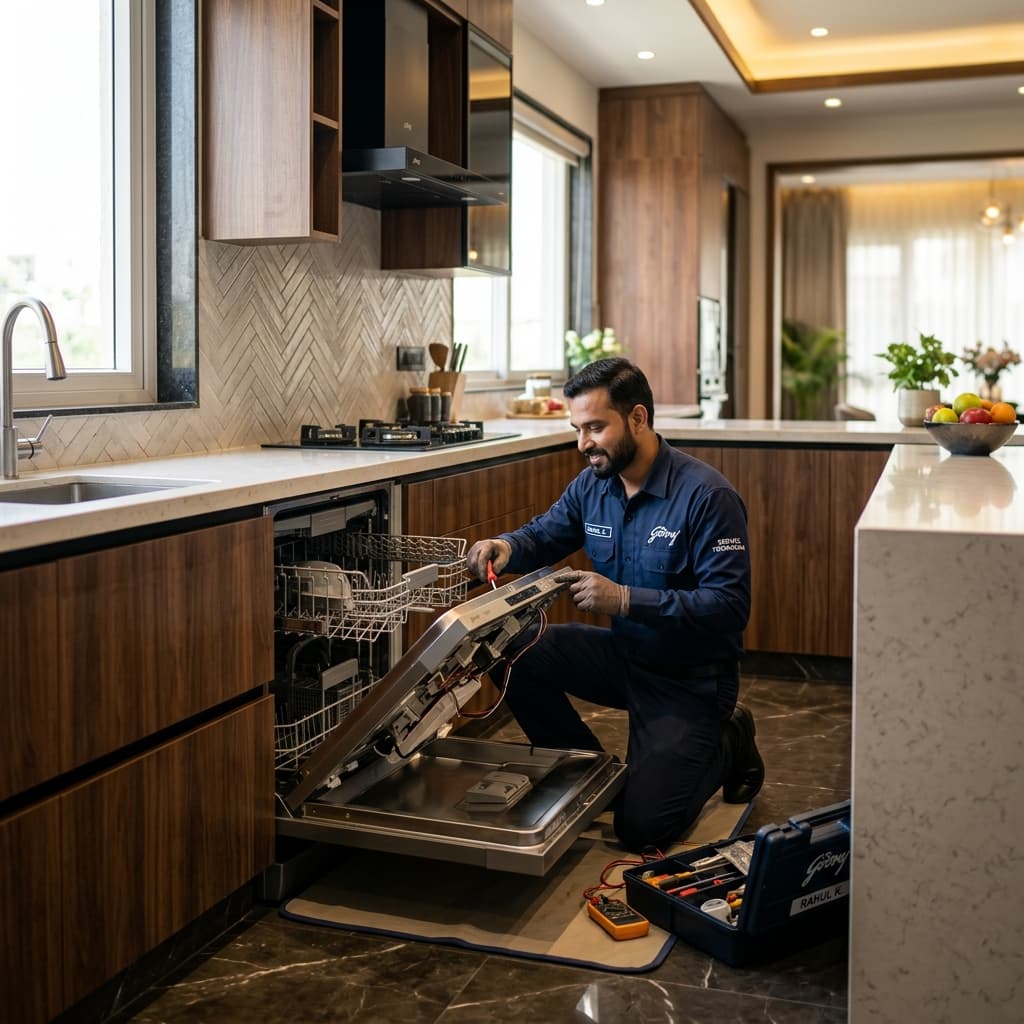 Godrej Dishwasher Installation Service