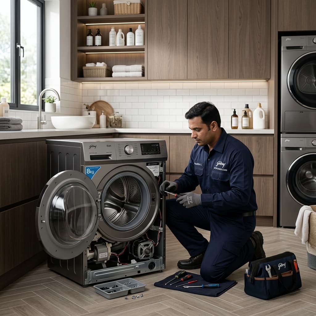 Godrej Washing Machine Installation Service