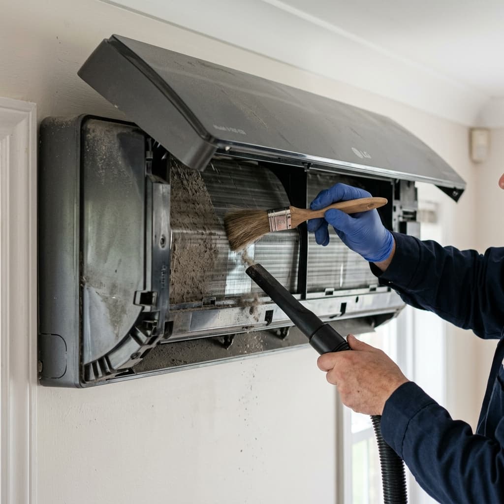 LG AC Repair Process