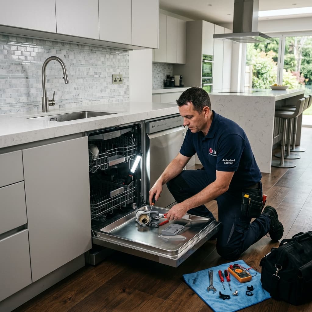 LG Dishwasher Repair Process