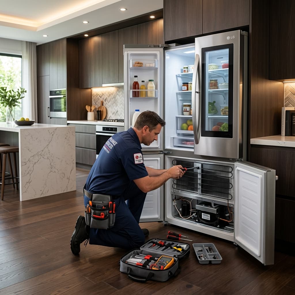 LG Refrigerator Repair Process